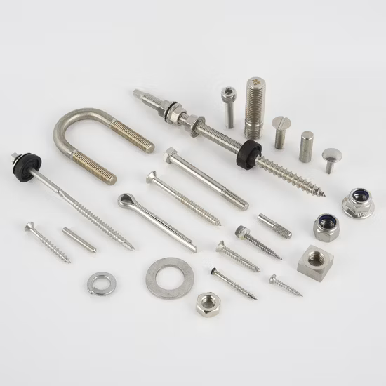 Vis en acier au carbone/acier inoxydable/vis autoperceuse/vis taraudeuse pour cloisons sèches/vis pour panneaux d'aggloméré/vis à bois/vis de toiture/vis à métaux/vis de meubles de terrasse