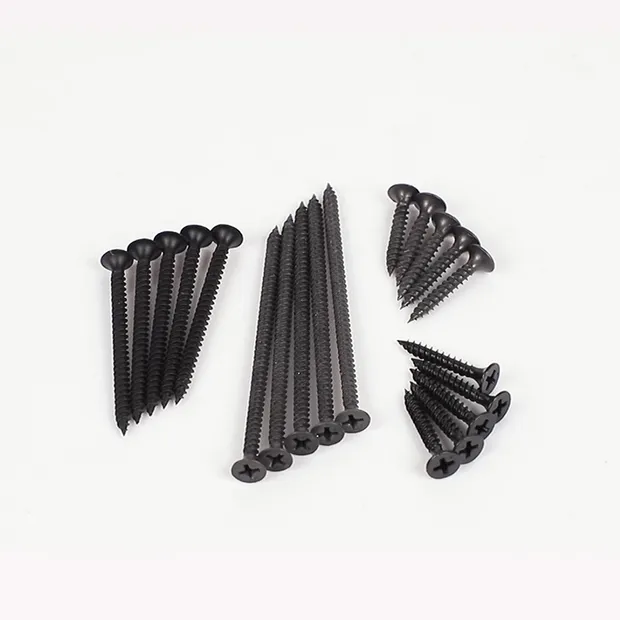 vis de cloison sèche de tête de clairon de Philip phosphatée grise d'acier au carbone de 3.5*25mm
